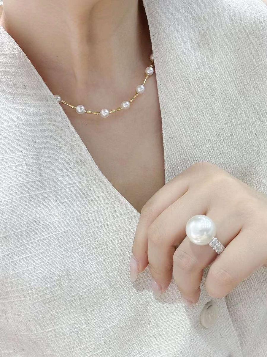 Japanese Akoya Pearl Necklace