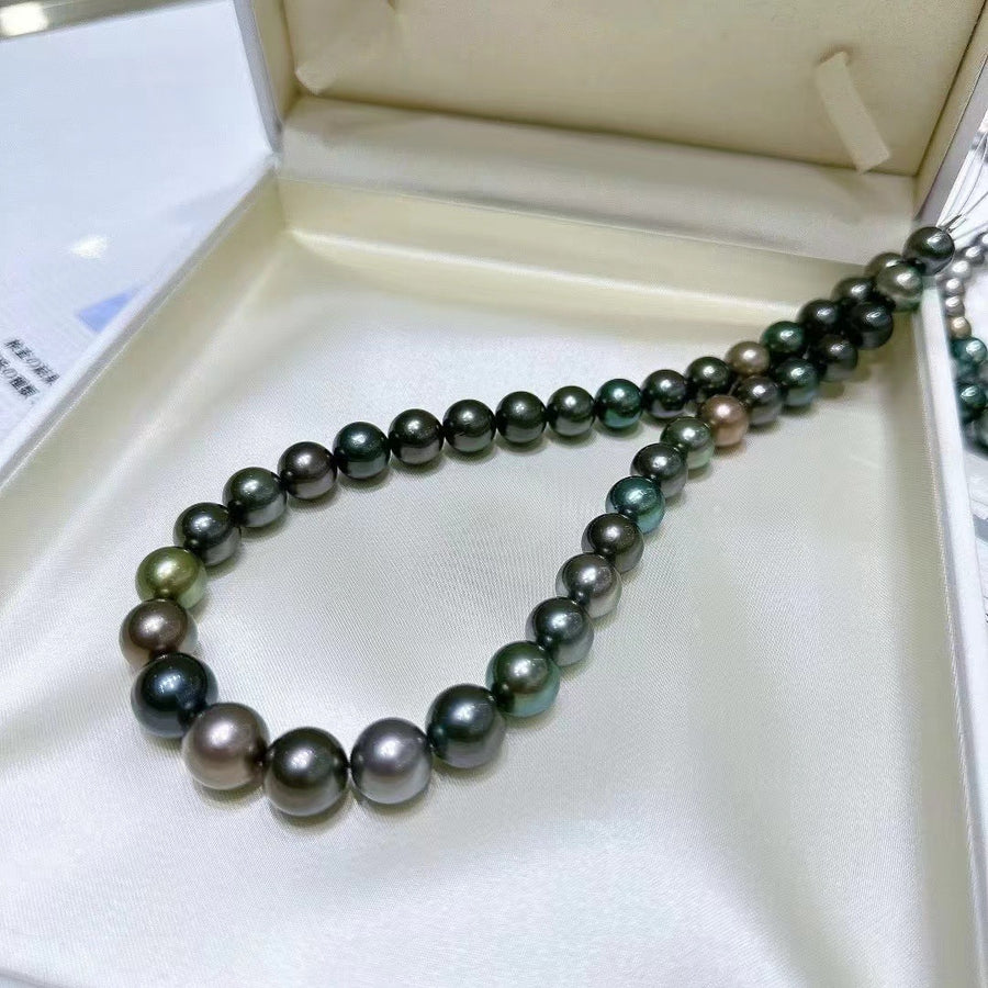 10-12mm+ Tahitian pearl Necklace
