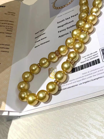 12-14.3mm South Sea pearl Necklace