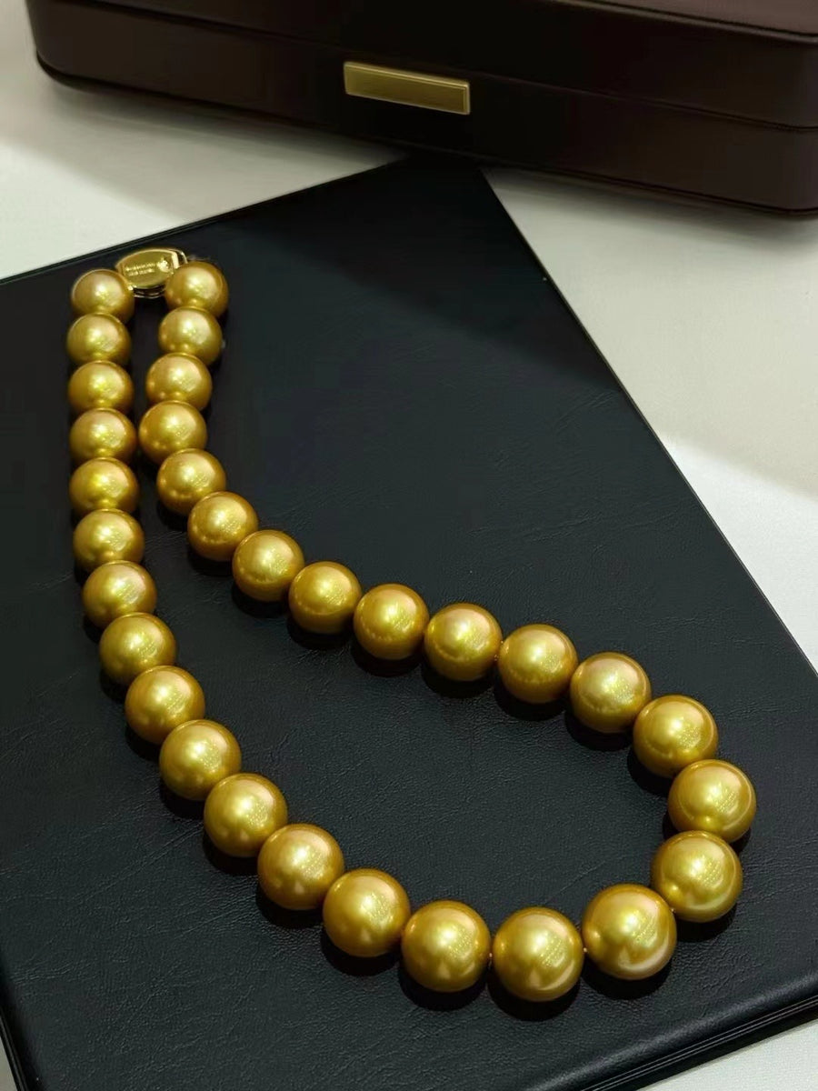 13.1-15.3mm South Sea pearl Necklace