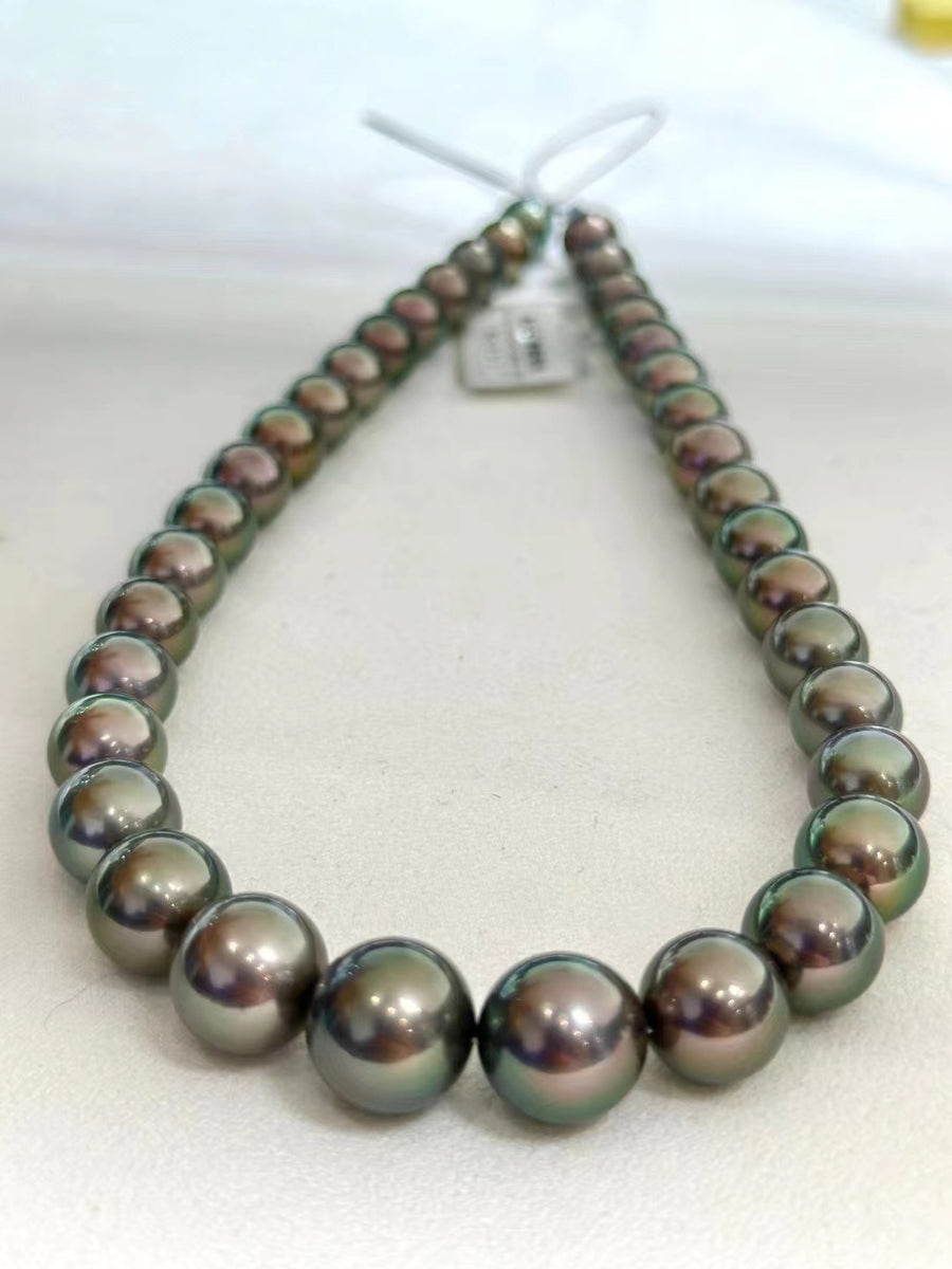 Lagoon | 10-13.7mm Tahitian pearl Necklace
