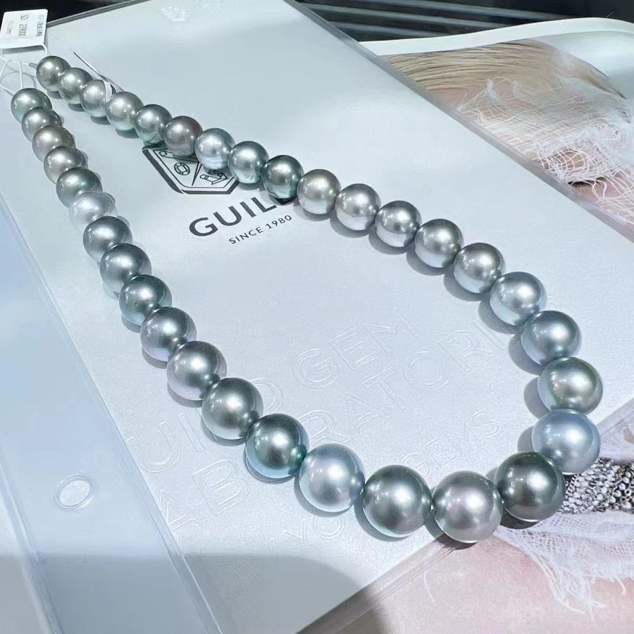 11.1-12.0mm Tahitian pearl Necklace