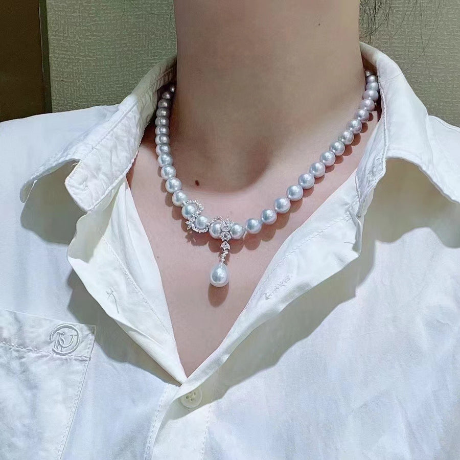 MADAMA | 8.5-9mm Akoya pearl Necklace