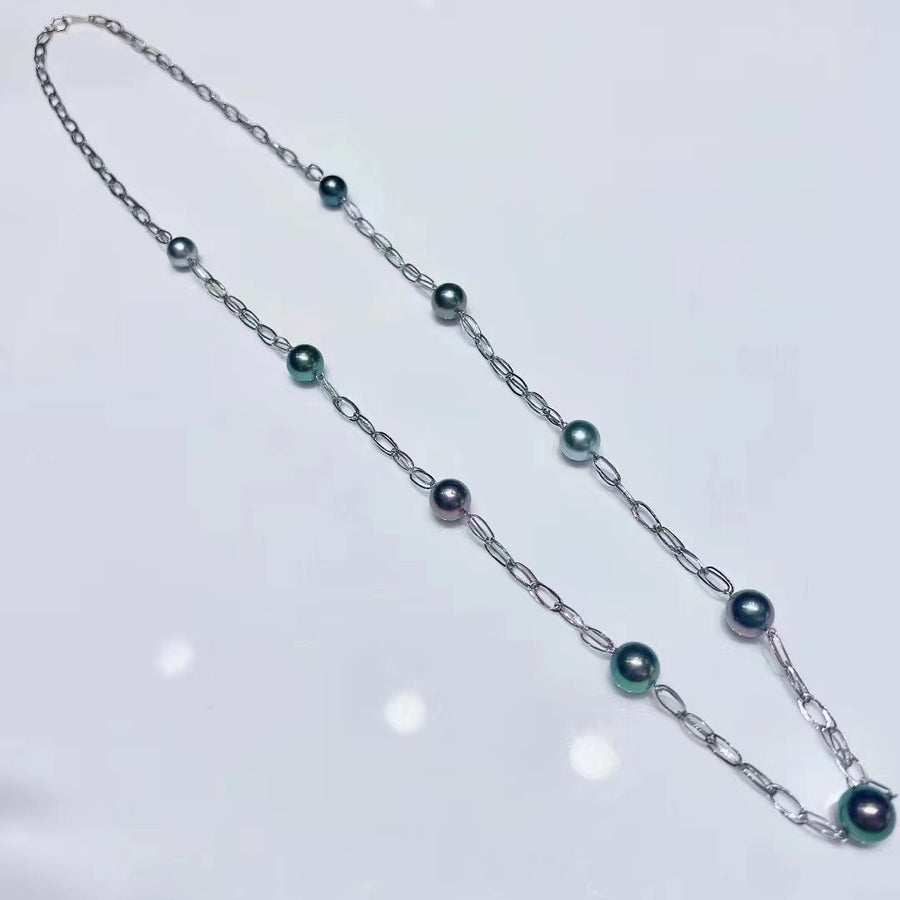 8-10mm Tahitian pearl Necklace