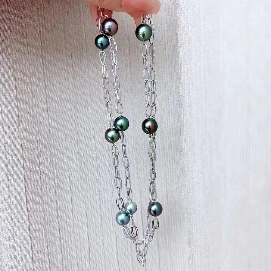 8-10mm Tahitian pearl Necklace