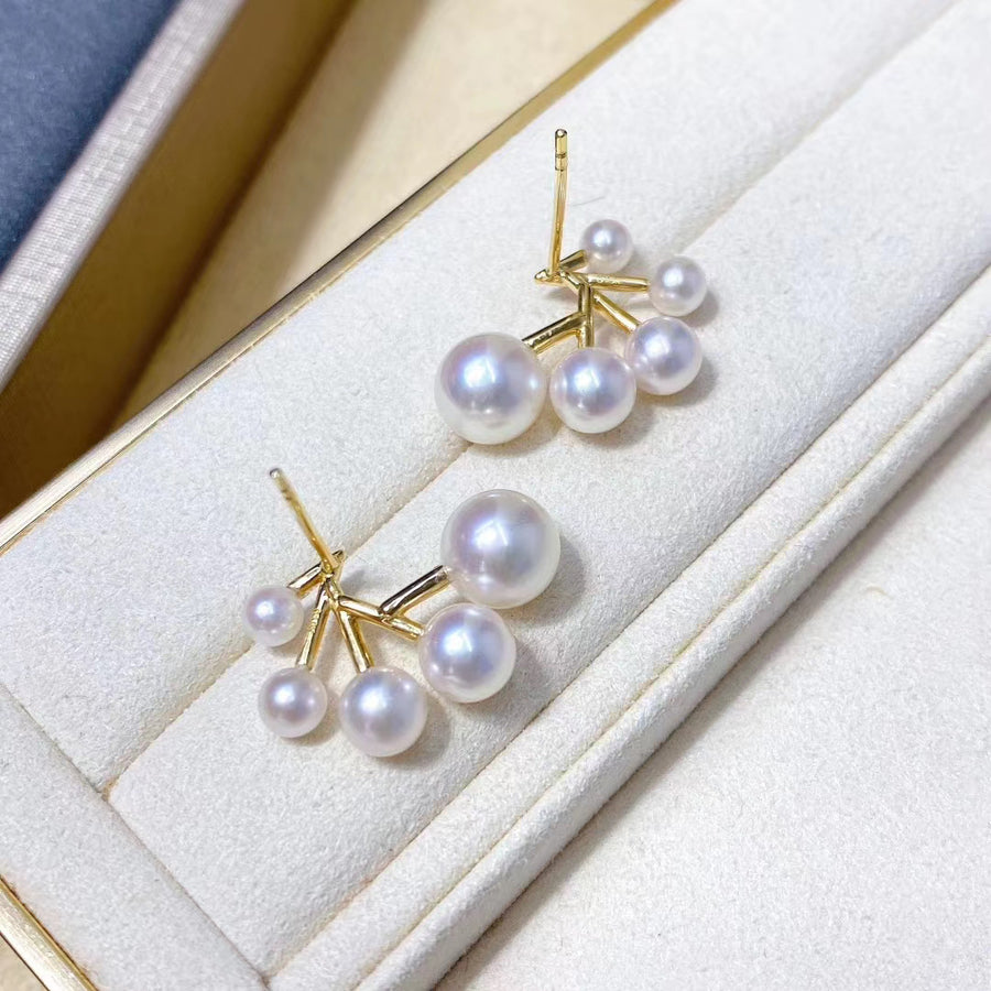 Akoya pearl Ear Studs