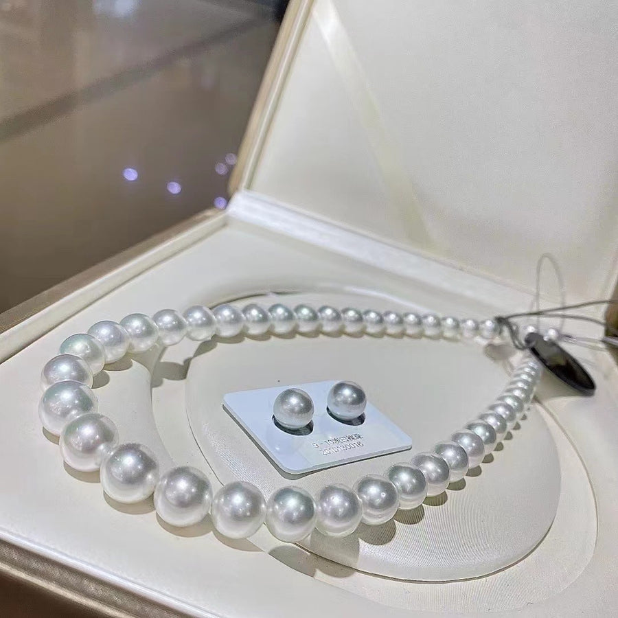 South Sea pearl Necklace & Loose pearl Set