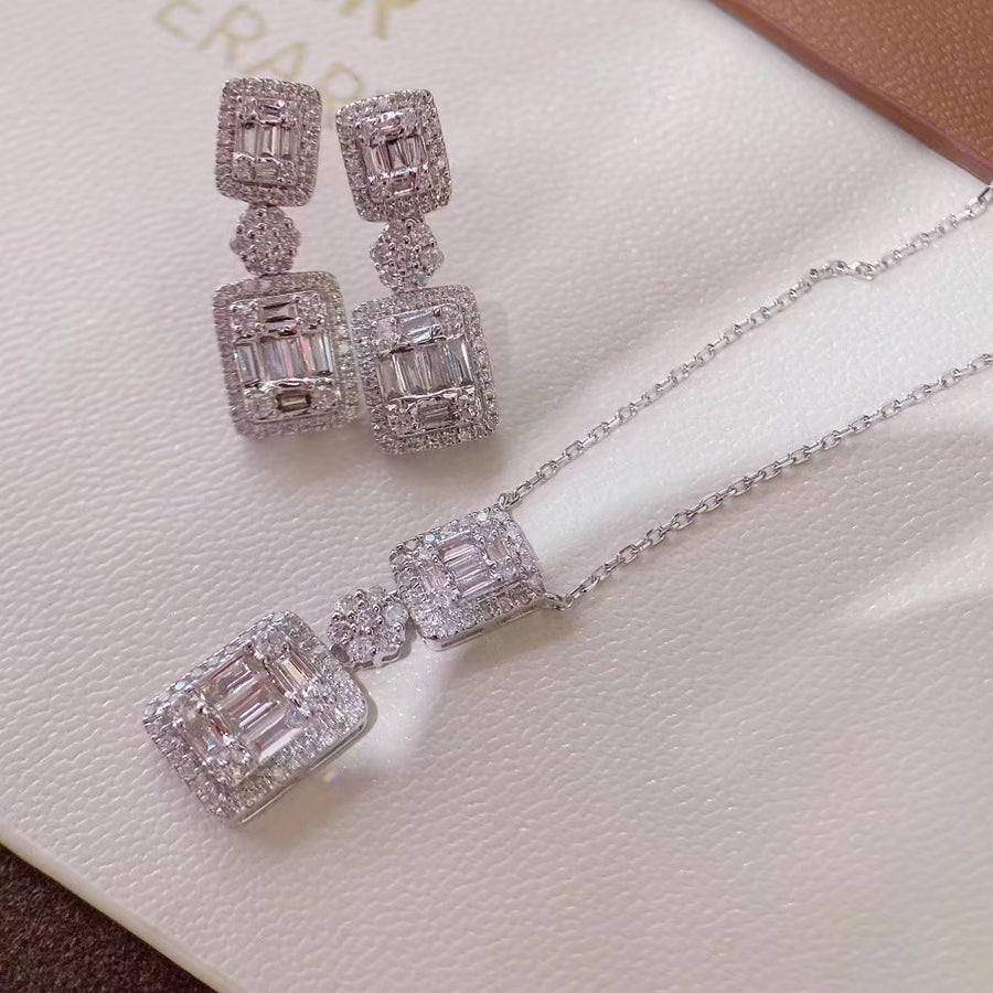 Diamond Pendant & Ring Set