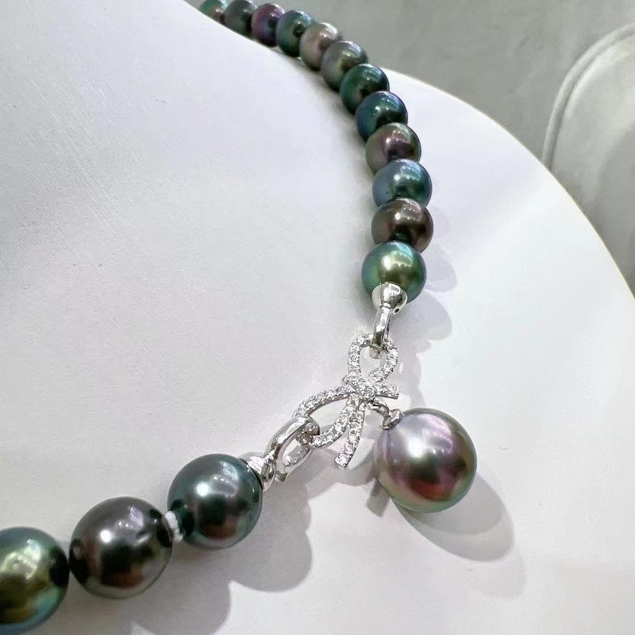 8.0-9.3mm Tahitian pearl Necklace