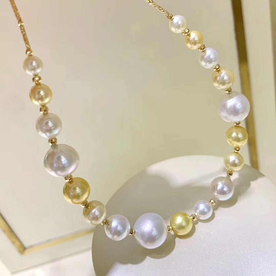 Akoya & South Sea pearl Necklace
