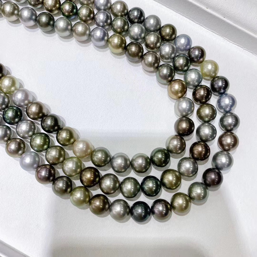 Queen | 10-10.9mm Tahitian pearl Necklace