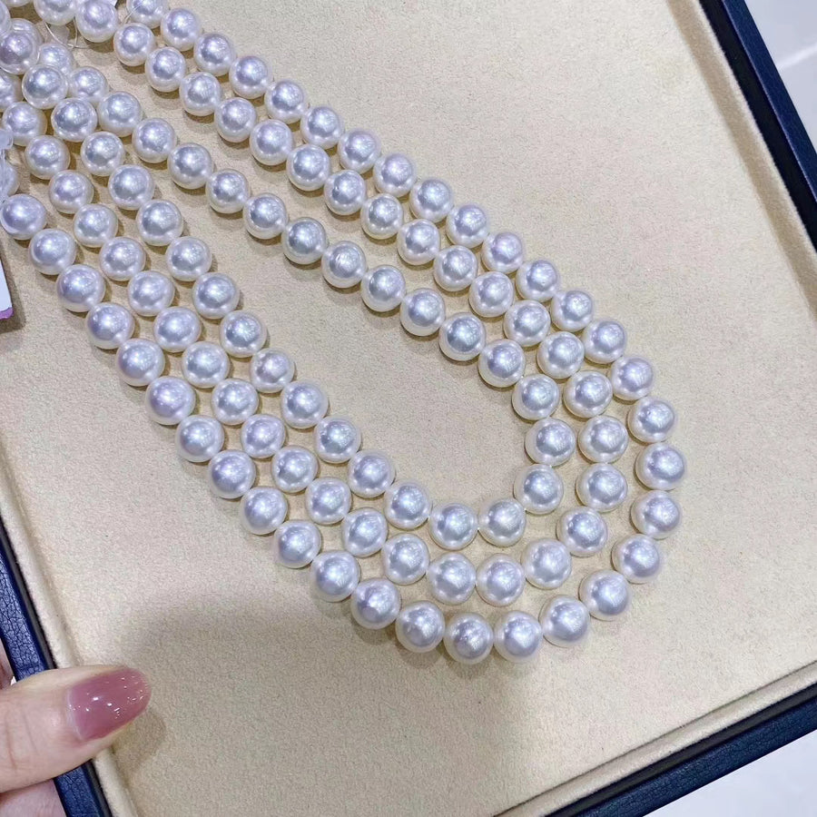 Phoenix | 9-12mm White South Sea pearl Necklace