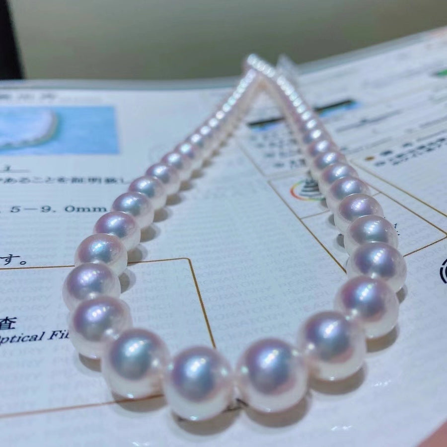 Ten-Nyo | 8.5-9mm Akoya pearl Necklace