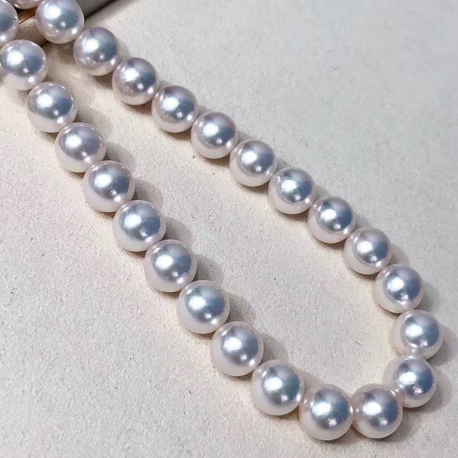 8.5-9mm Japanese Akoya Saltwater pearl Necklace