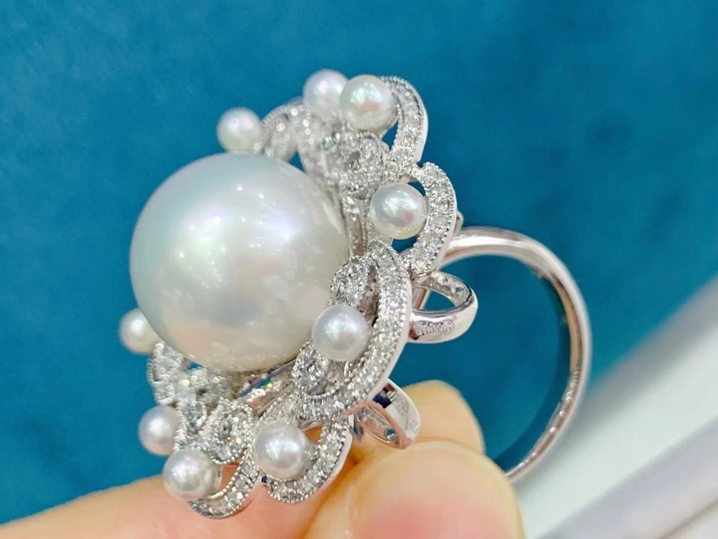 アクセサリー Silver South Sea Pearl brooch Rank A Silver South Sea Pearl brooch Rank A アクセサリー