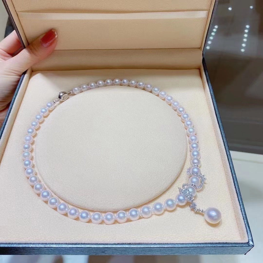 Akoya pearl & South Sea pearl Necklace