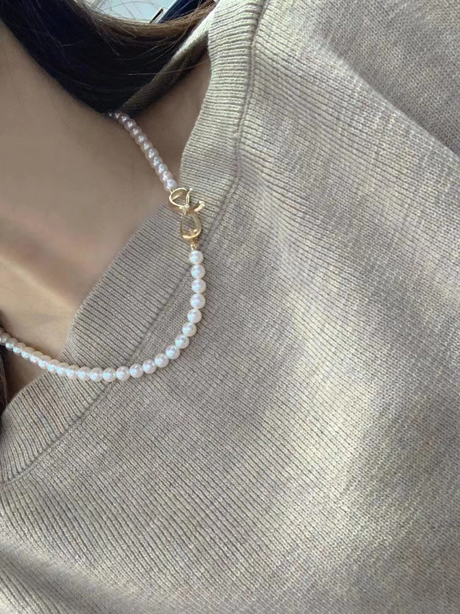 Ten-Nyo | 6-6.5mm Akoya pearl Necklace
