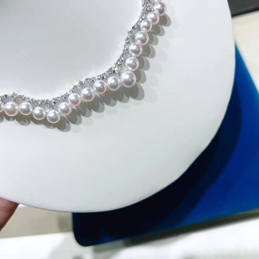 Ten-Nyo | 4.5-7mm Akoya pearl Necklace