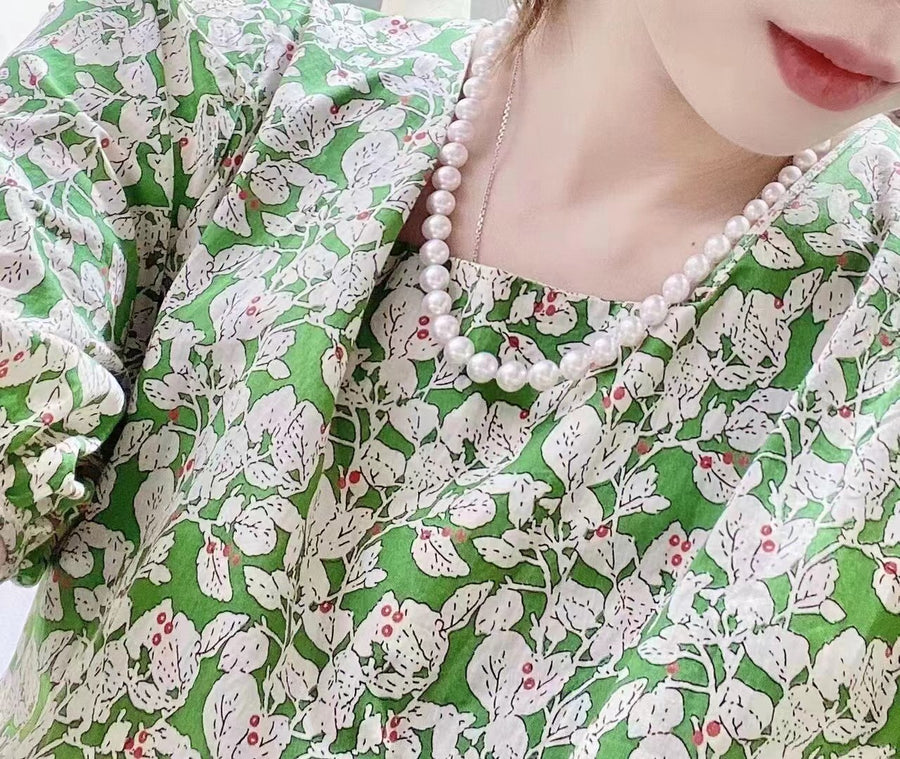 Ten-Nyo | 8-8.5mm Akoya pearl Necklace