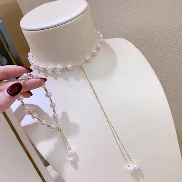 Akoya pearl Bracelet & Necklace