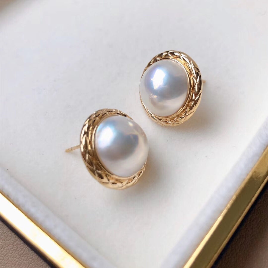 MABE pearl earrings
