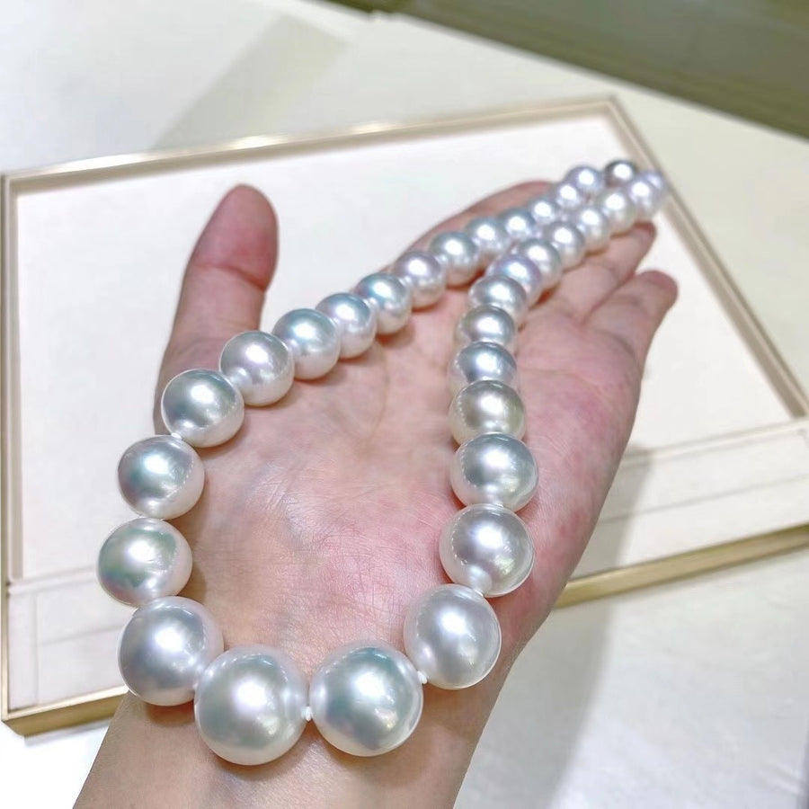 Phoenix | 13-16mm Australian white south sea pearl Necklace