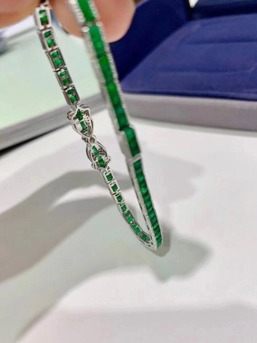 Emerald Bracelet