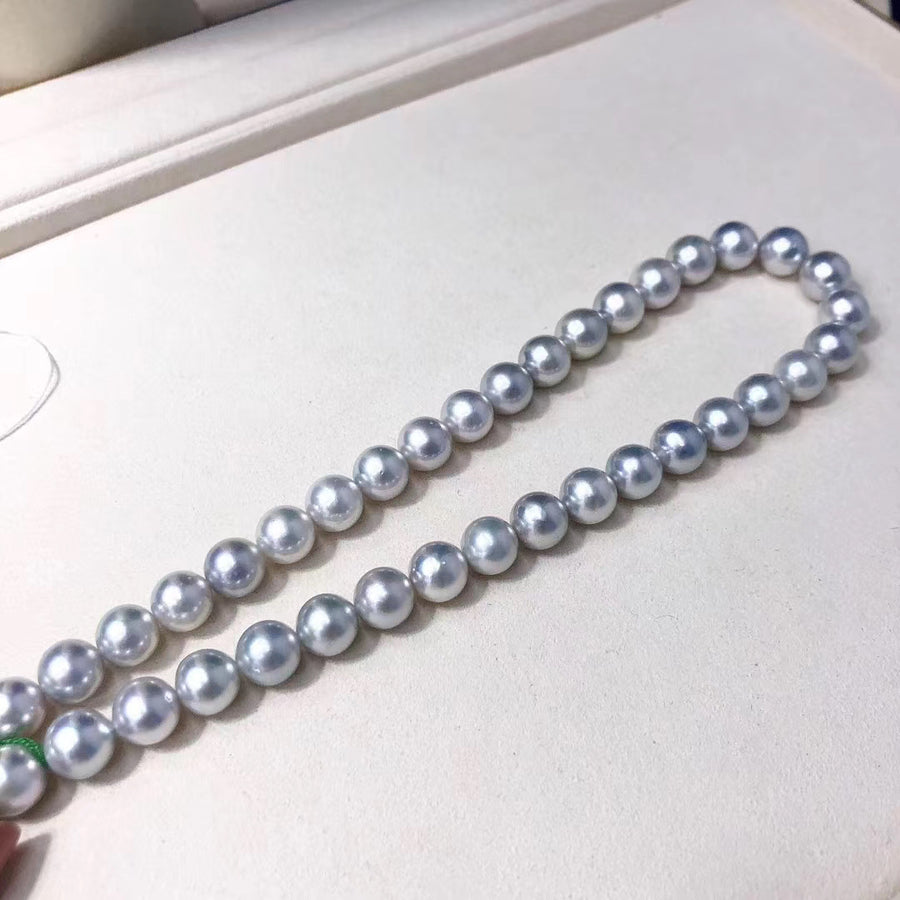 9-9.5mm Japanese Akoya Saltwater pearl Necklace