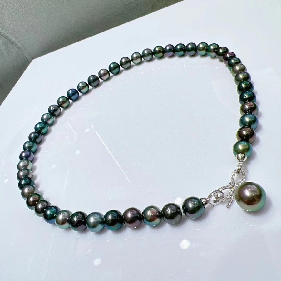 8.0-9.3mm Tahitian pearl Necklace