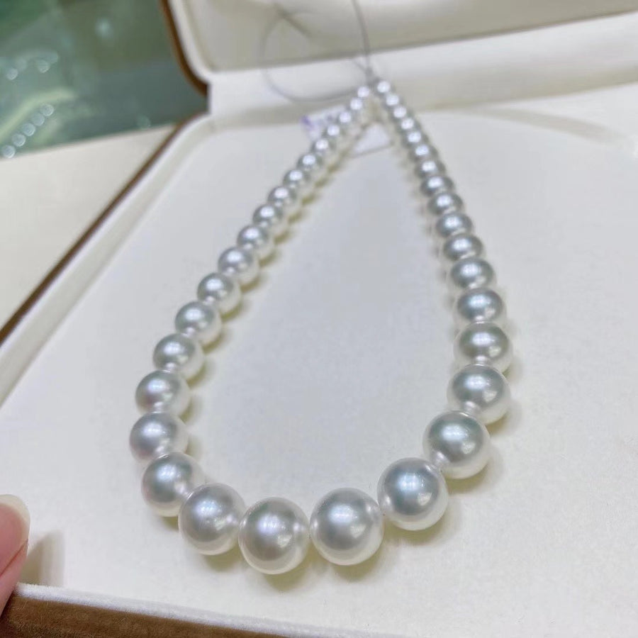 Phoenix | 10-12.6mm Australian white south sea pearl Necklace