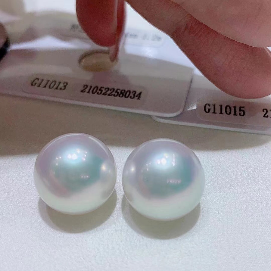 GRANPEARL | 14.4mm Paired South Sea pearls