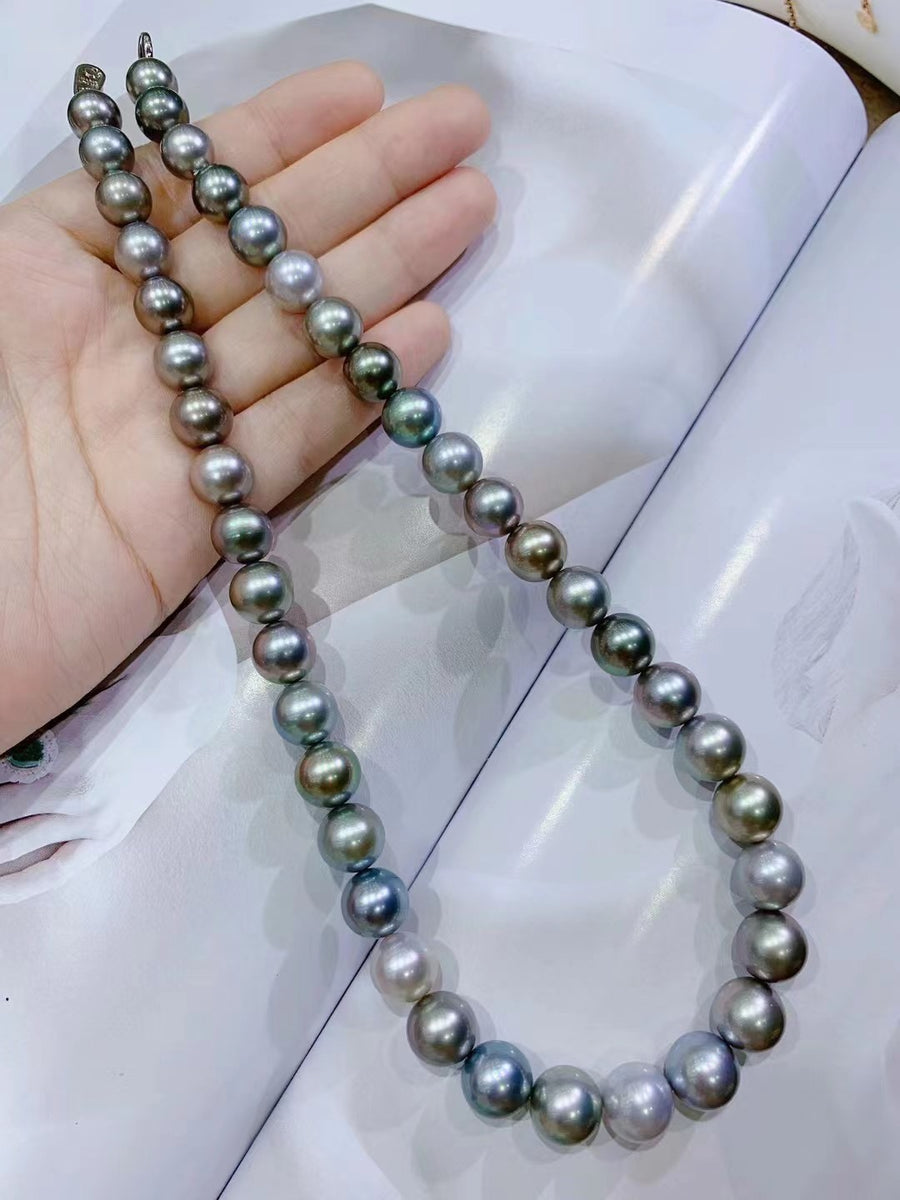 Queen | 9-11.2mm Tahitian pearl Necklace