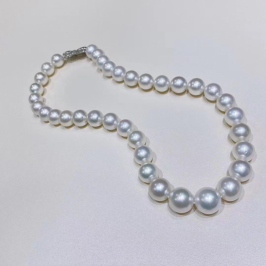 11-14.6mm Australian white south sea pearl Necklace