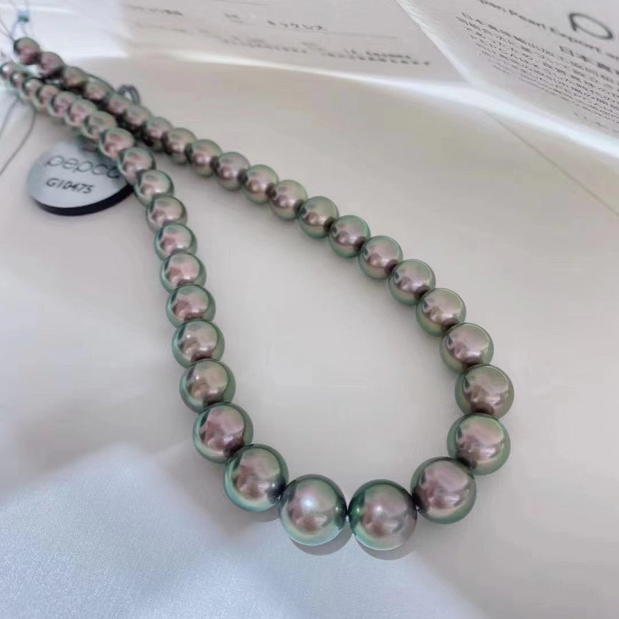 GRANPEARL | 8.1-10.8MM Tahitian pearl Necklace