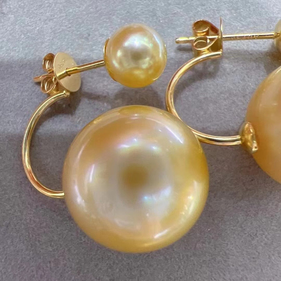 Akoya pearl & South Sea pearl Earrings