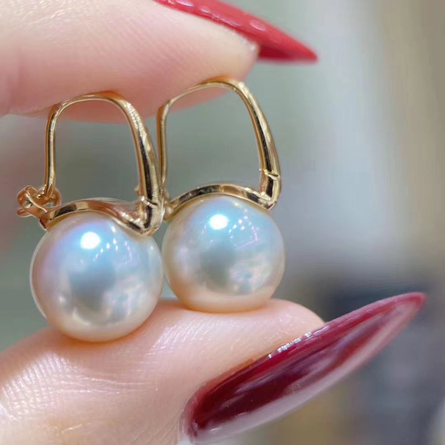 White South Sea pearl Earrings