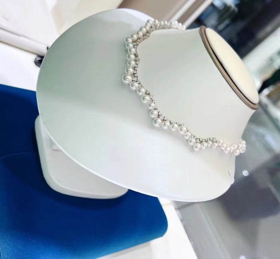 Ten-Nyo | 4.5-7mm Akoya pearl Necklace