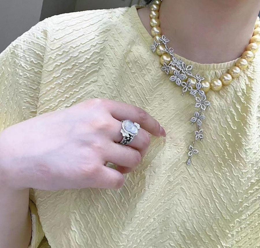 Chakin | 11-13.7MM South Sea pearl Necklace