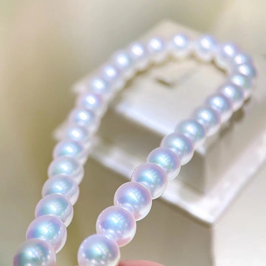 Ten-Nyo | 8-8.5mm Japanese Akoya Saltwater pearl Necklace