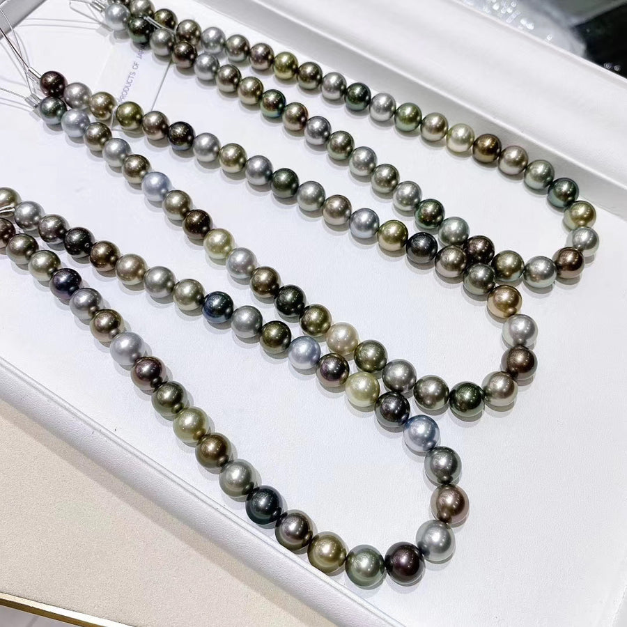 Queen | 10-10.9mm Tahitian pearl Necklace
