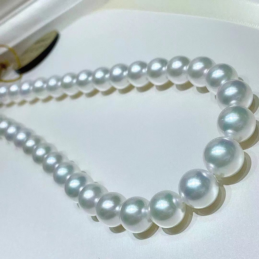 Venus | 9-11.2mm Australian white south sea pearl Necklace