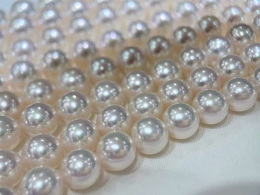8.5-9mm Hanadama Japanese Akoya pearl necklace