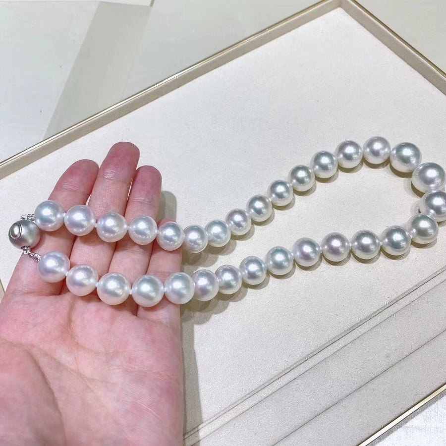 Phoenix | 13-16mm Australian white south sea pearl Necklace