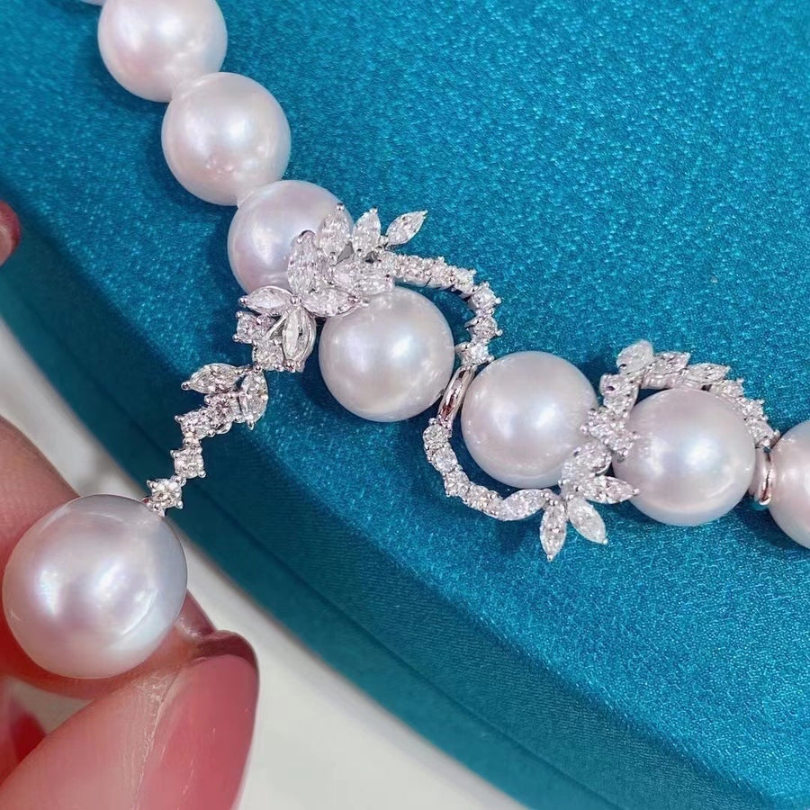 Akoya pearl & South Sea pearl Necklace