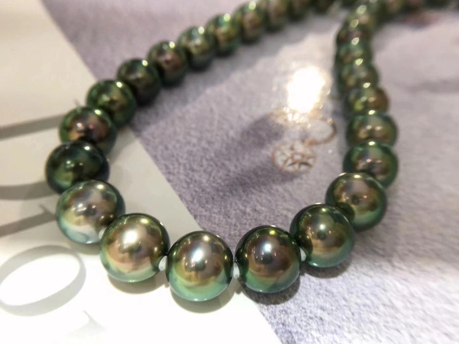 GRANPEARL | 9-10.6mm Tahitian pearl Necklace