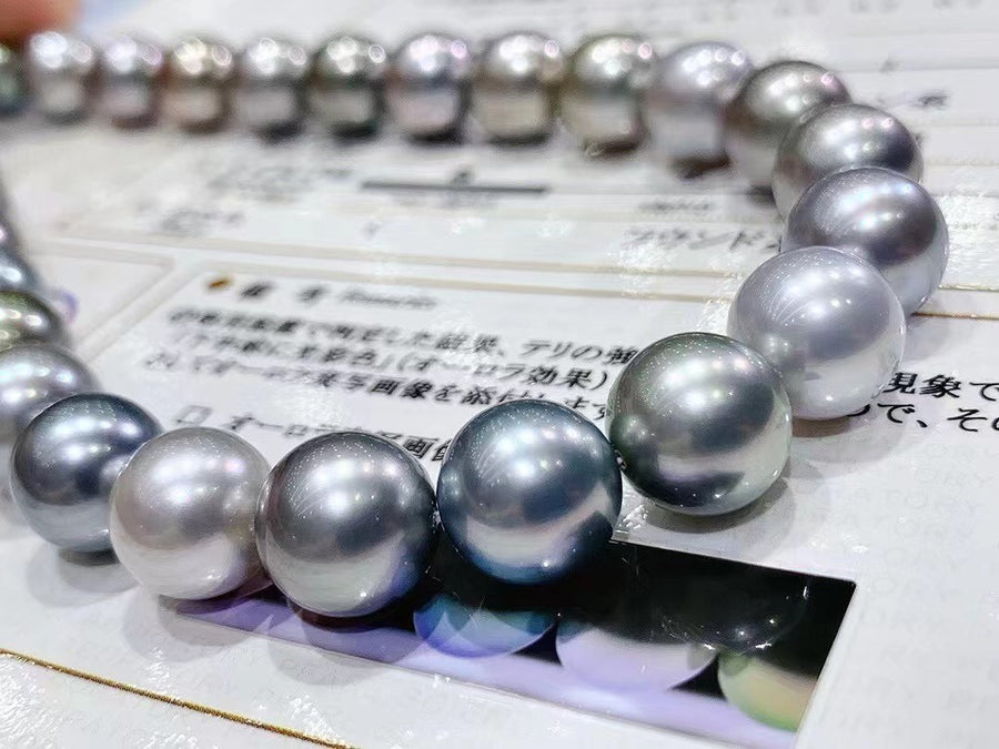 Queen | 9-11.2mm Tahitian pearl Necklace