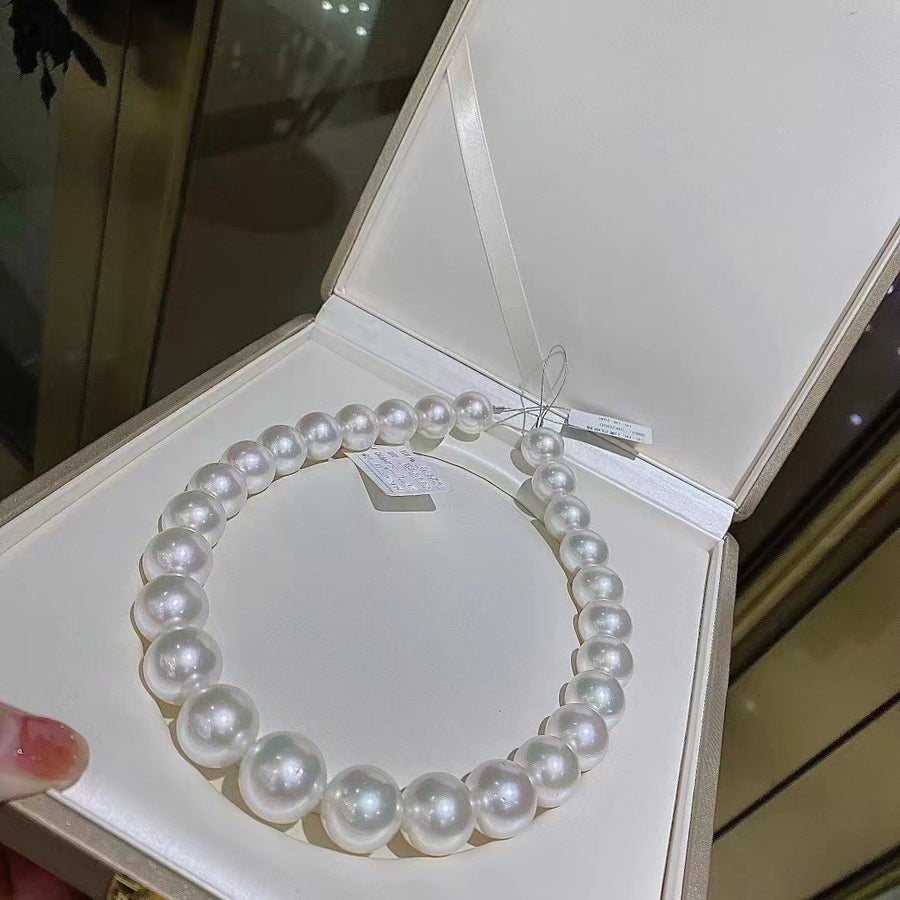 16-18.1mm Australian white south sea pearl Necklace