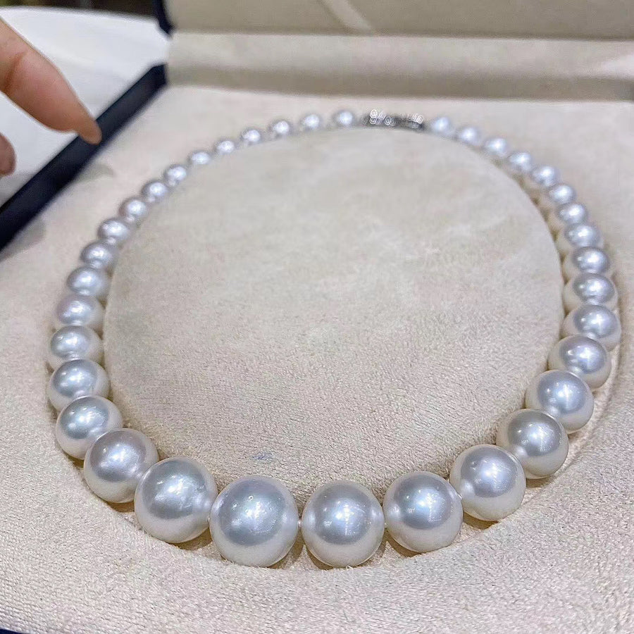 11-14.6mm Australian white south sea pearl Necklace